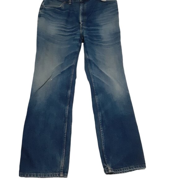 Vintage Levis 619 Orange Tag Jeans 38/32 (Fits 36/30.5) Nicely Distressed - Picture 2 of 2